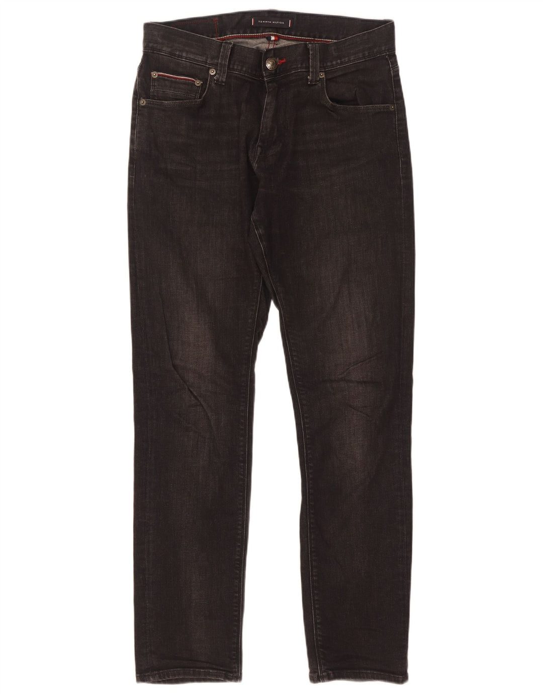 Tommy Hilfiger Jean Slim Homme W30 L32 Coton Noir