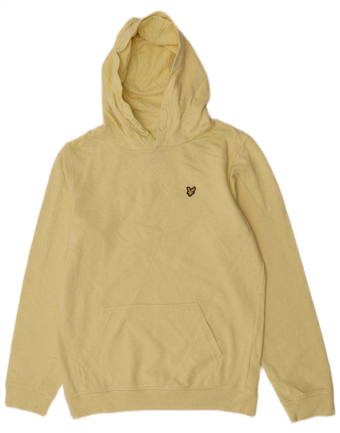 Lyle & Scott Pull à capuche garçon 14-15 ans Jaune Coton