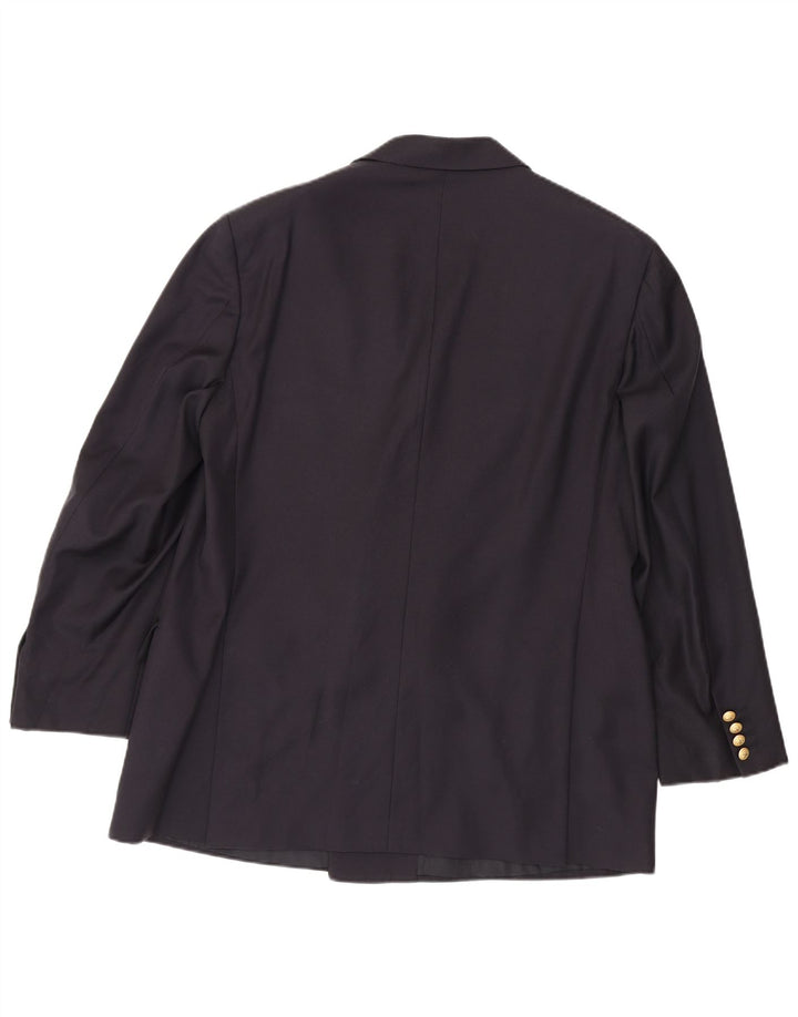 Cantarelli Veste blazer double boutonnage pour homme UK 40 Large Noir