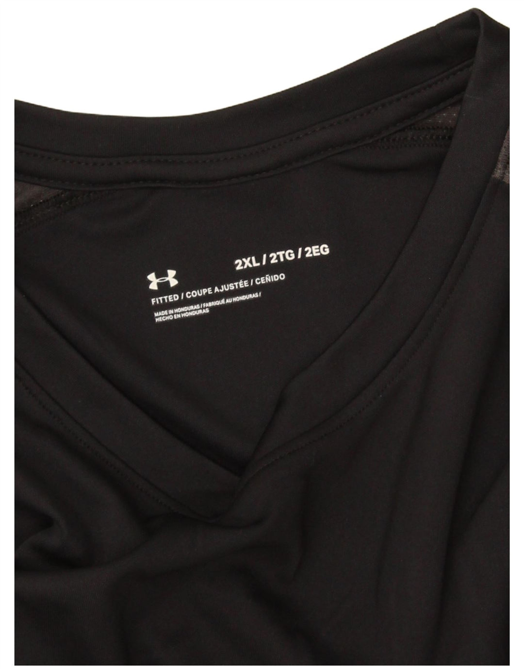 Under Armour T-shirt ajusté pour homme 2XL Noir