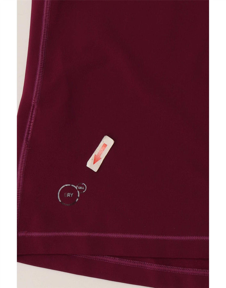 Puma Débardeur Femme UK 12 Polyester Bordeaux Moyen