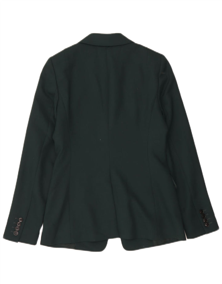 Reiss Veste blazer à 1 bouton pour femme UK 8 Small Vert