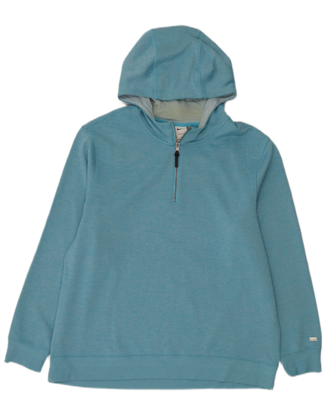Nike Pull à capuche zippé pour homme XL Bleu Polyester