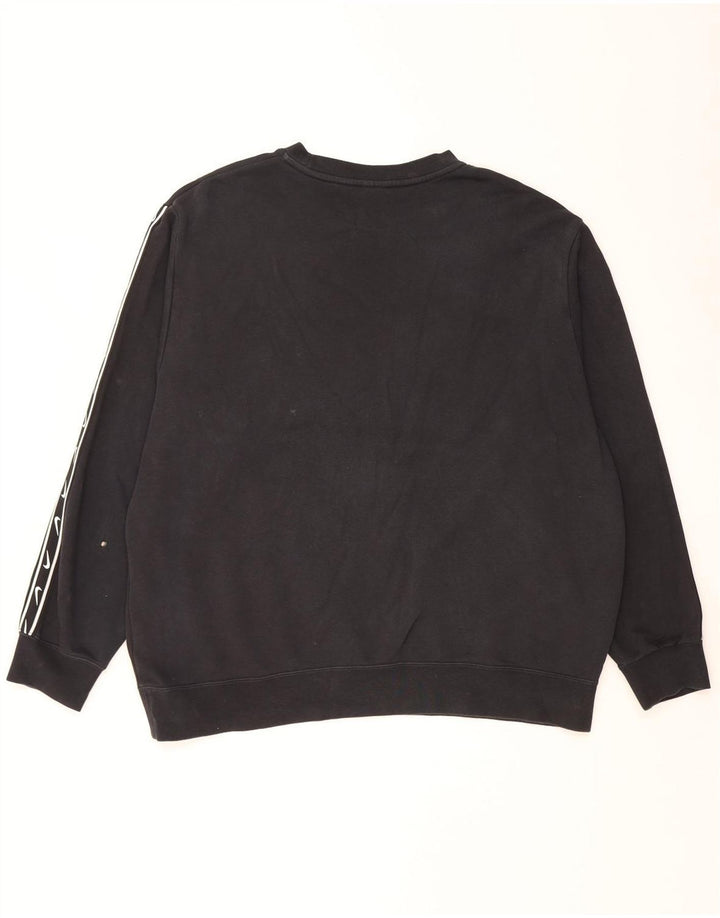 Nike Sweat-shirt graphique pour homme XL en coton noir
