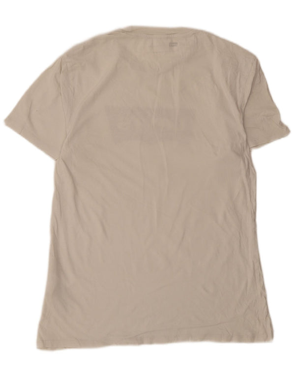 Levi's T-Shirt Graphique Coupe Standard Homme Blanc Large Coton