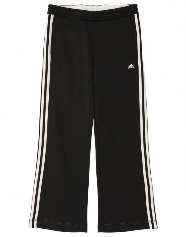Adidas Pantalon de survêtement Climalite pour femme UK 8 Small Noir Polyester