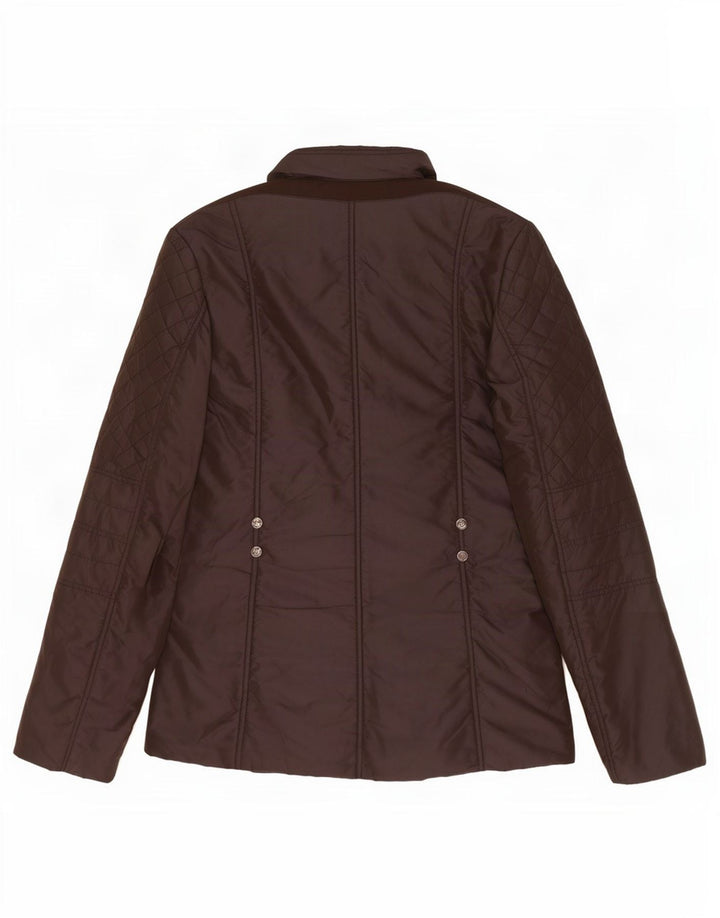 Geox Veste matelassée surdimensionnée Respira pour femme UK 10 Small Marron Polyamide