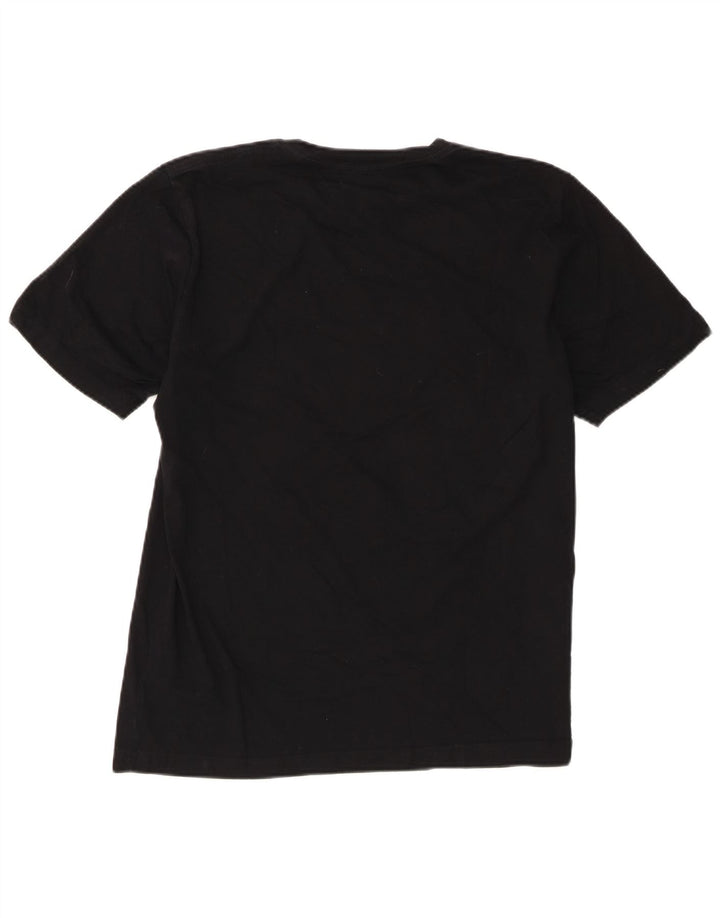 Diesel T-Shirt Graphique Homme Grand Noir Coton