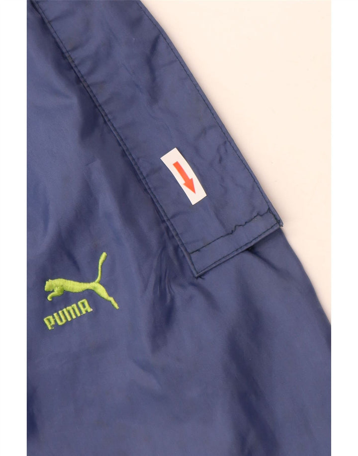 Puma Pantalon de Survêtement Homme Bleu Marine Polyamide Small