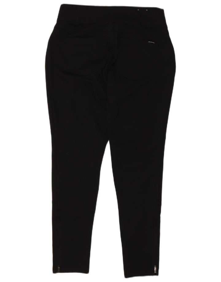COLUMBIA Pantalon décontracté slim pour femme Medium W32 L30 Noir Polyester