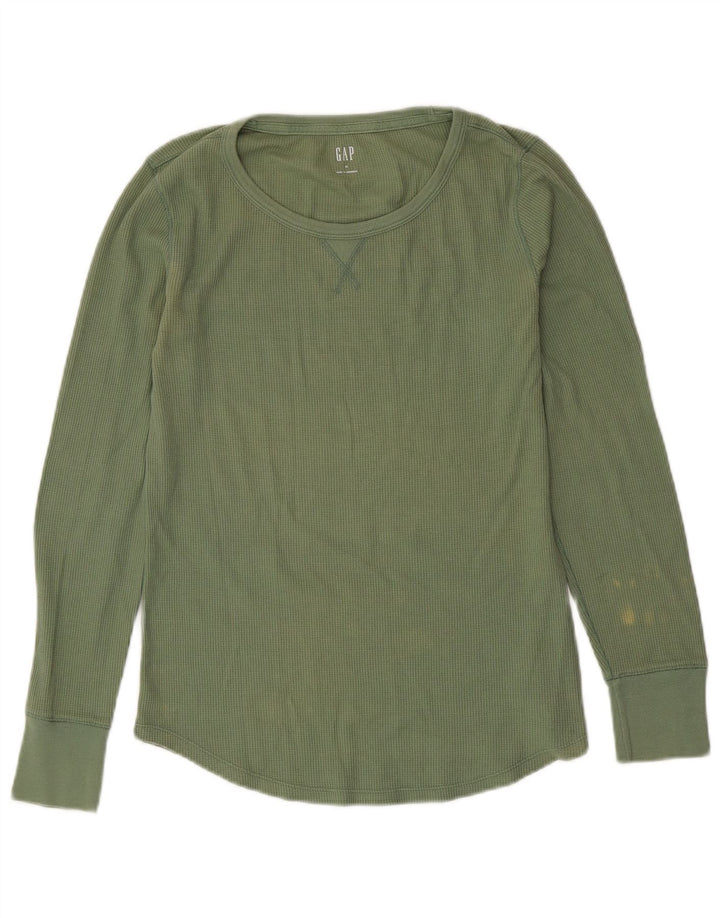 GAP Haut à manches longues pour femme UK 12 Vert moyen