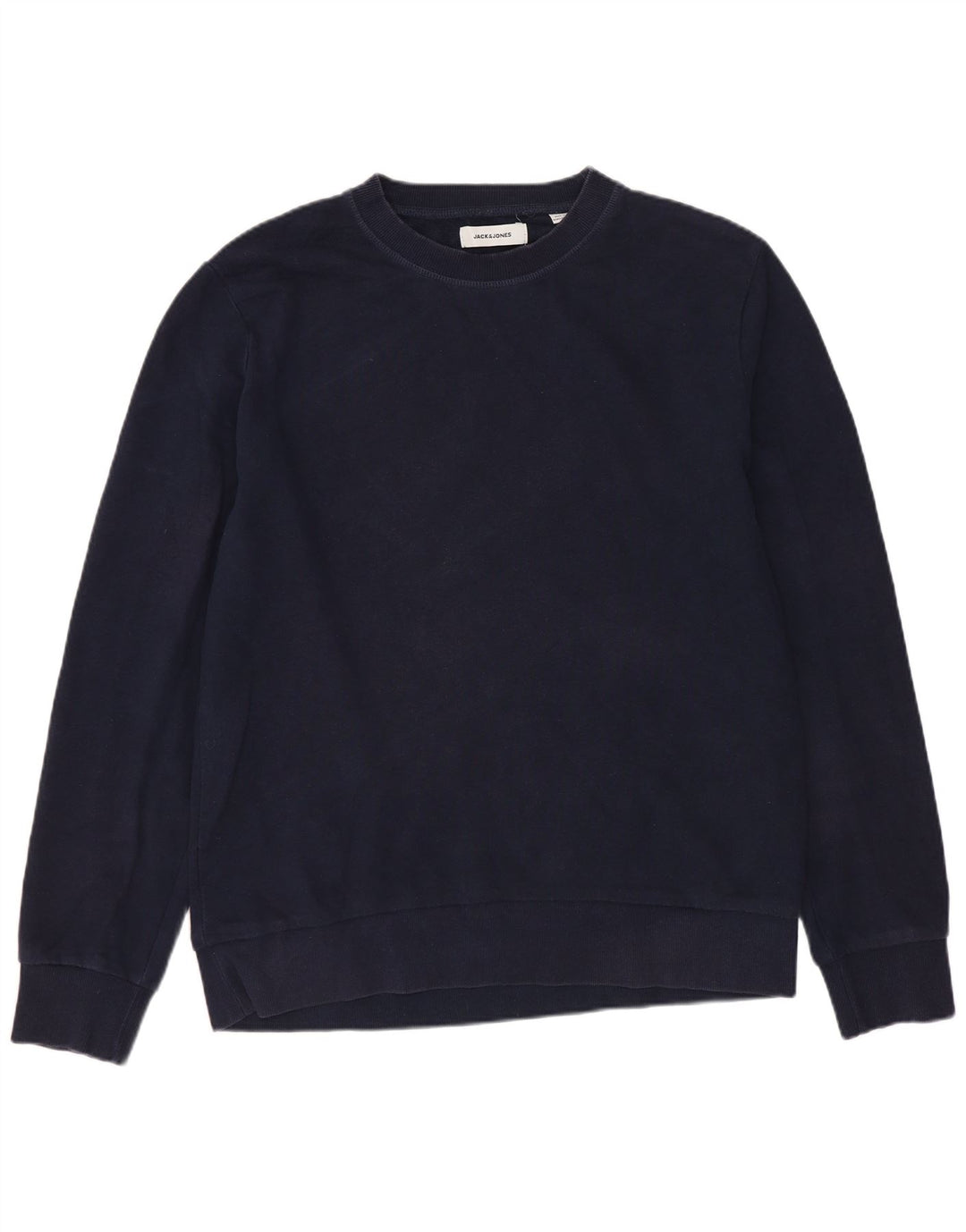Jack & Jones Sweat-Shirt Homme Bleu Marine Moyen Coton