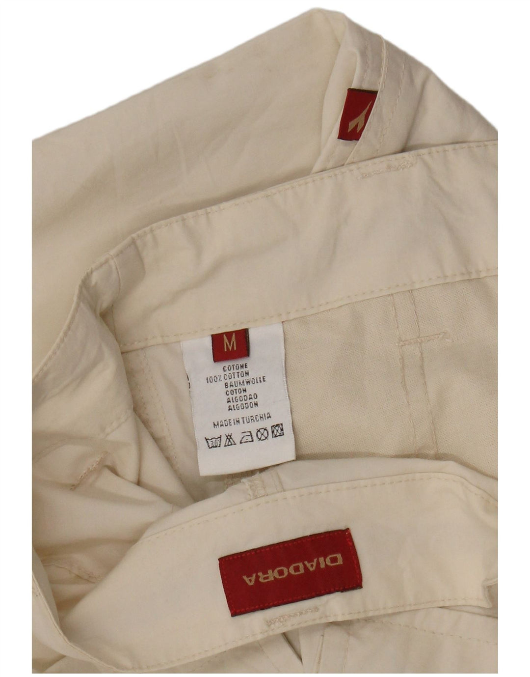Diadora Pantalon Cargo Droit Homme Moyen W32 L29 Beige Coton