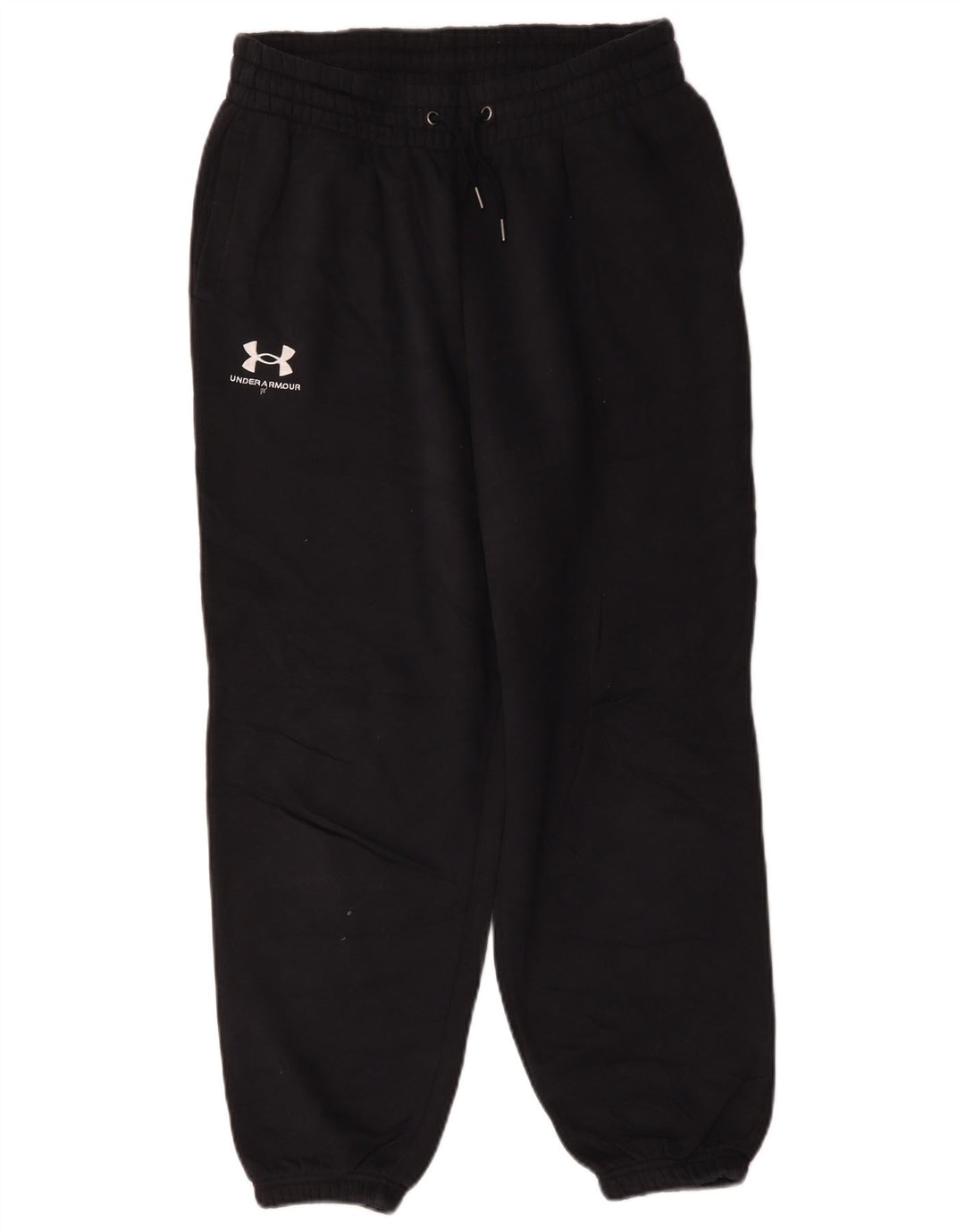 Under Armour Pantalon de Survêtement Crop Joggers Homme Noir Moyen Coton