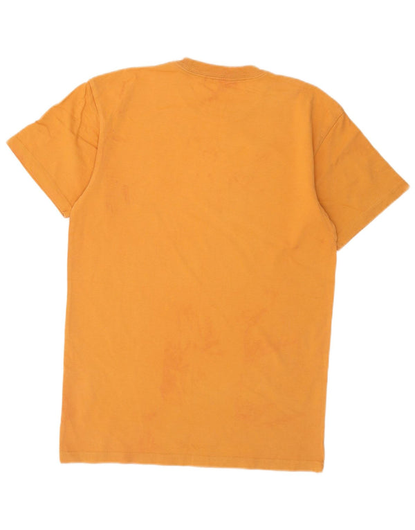 Carhartt T-Shirt Homme Top XS Orange Coton