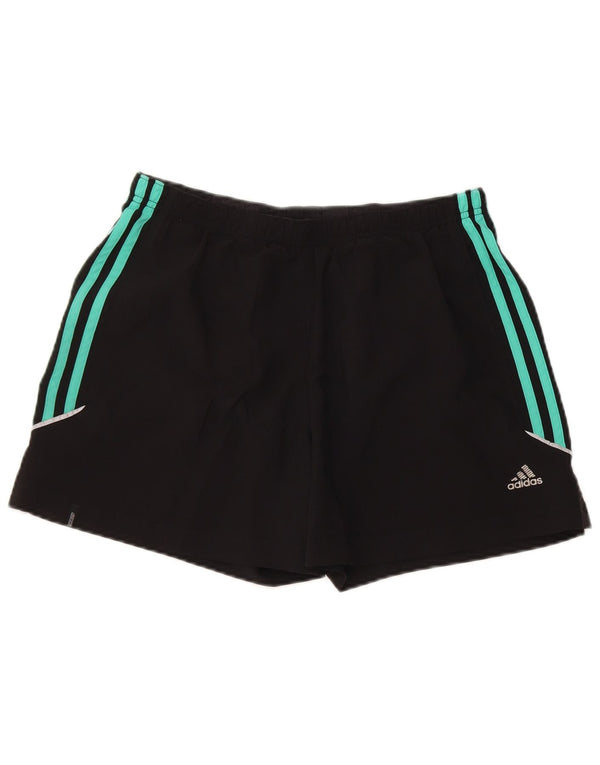 Adidas Womens Clima 365 Sport Shorts UK 16 Large Black Polyester