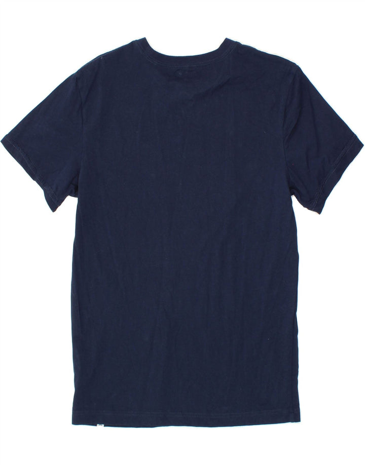 HURLEY Mens T-Shirt Top Small Navy Blue Cotton Vintage Hurley and Second-Hand Hurley from Messina Hembry 