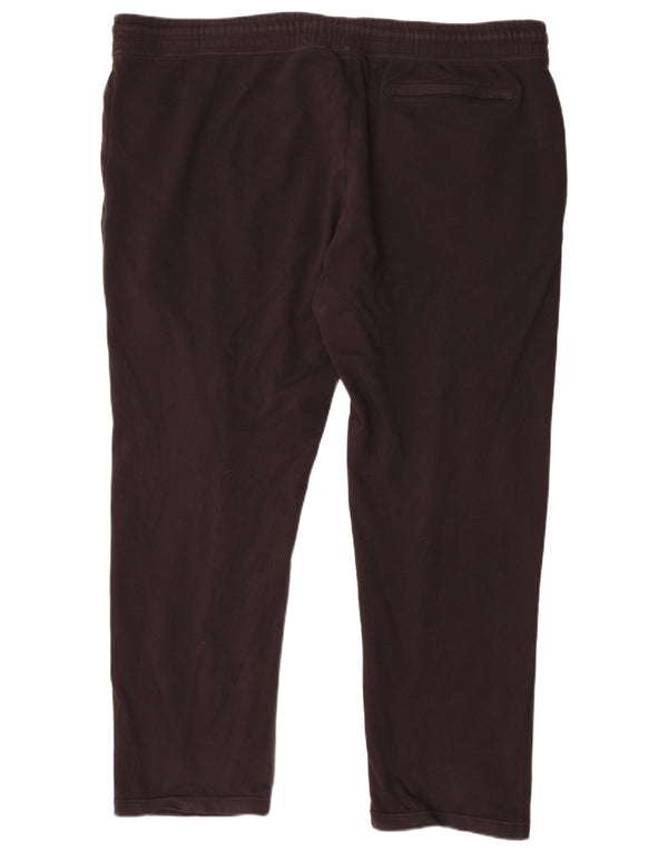 Marks & Spencer Mens Regular Tracksuit Trousers 3XL Black Cotton