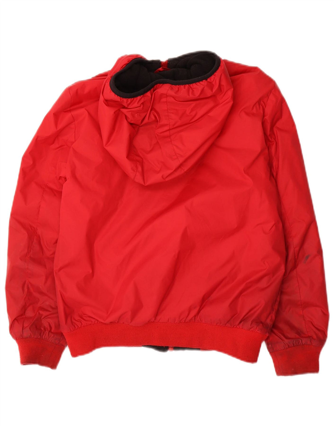 Diesel Veste bomber à capuche graphique pour garçon 9-10 ans Nylon rouge