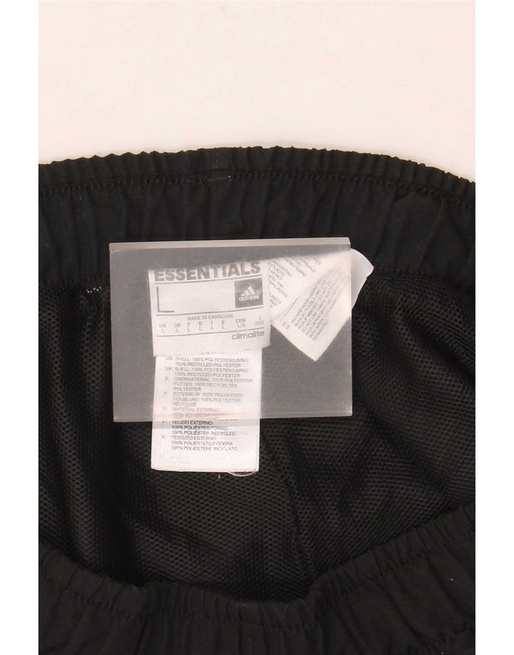 Adidas Short de sport Climalite pour homme, grand, noir, polyester
