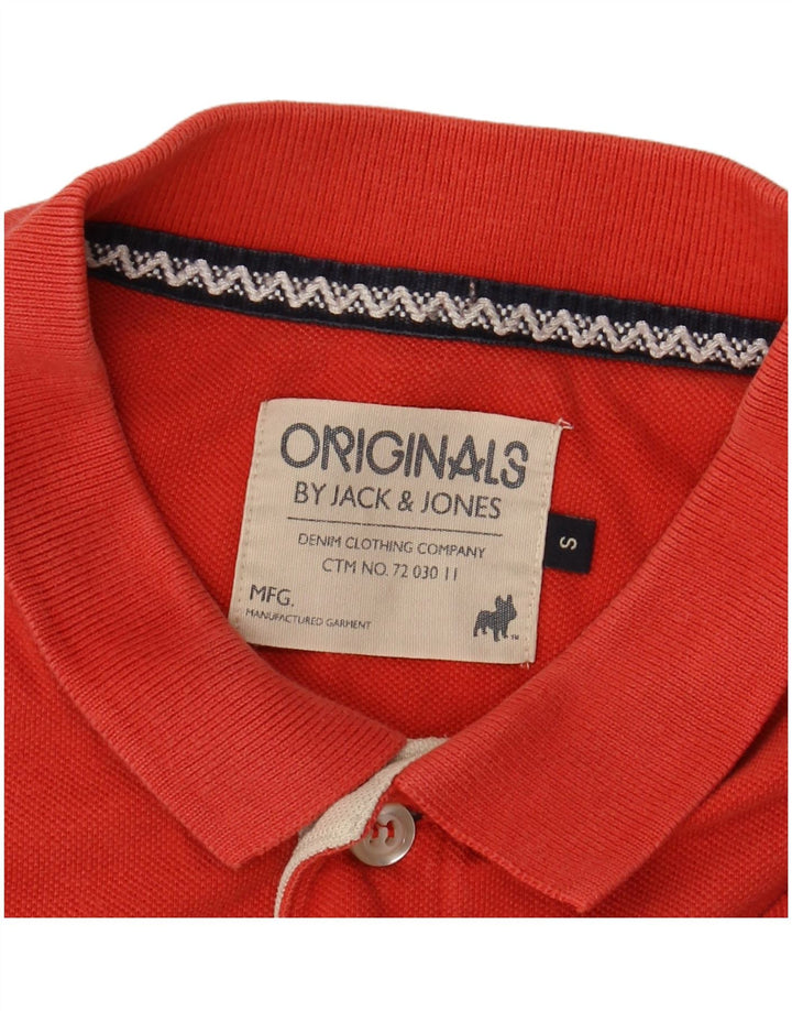 Jack & Jones Polo Graphique Homme Petit Rouge Coton