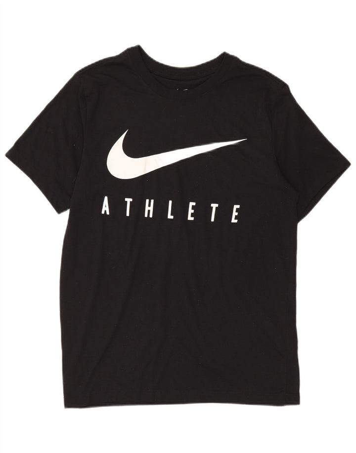 Nike Hommes Dri Fit T-Shirt Haut Petit Noir Polyester