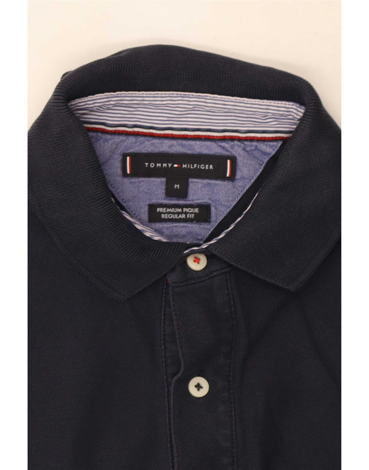 Tommy Hilfiger Polo Regular Fit Homme Bleu Marine Moyen