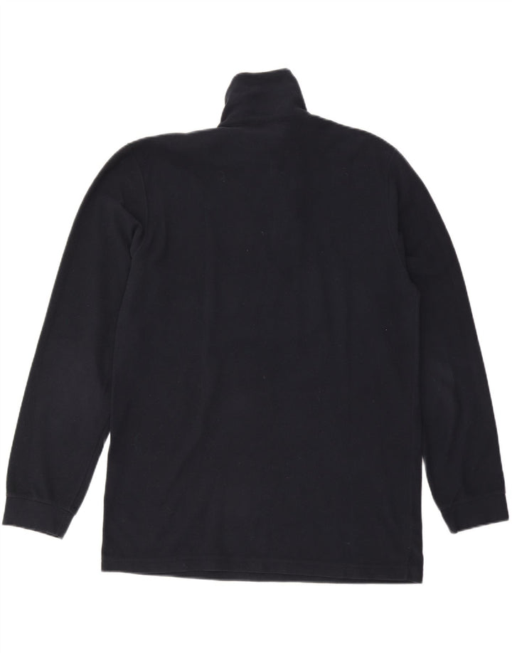 CHAMPION Pull Polaire Col Zippé Homme XL Bleu Marine Polyester