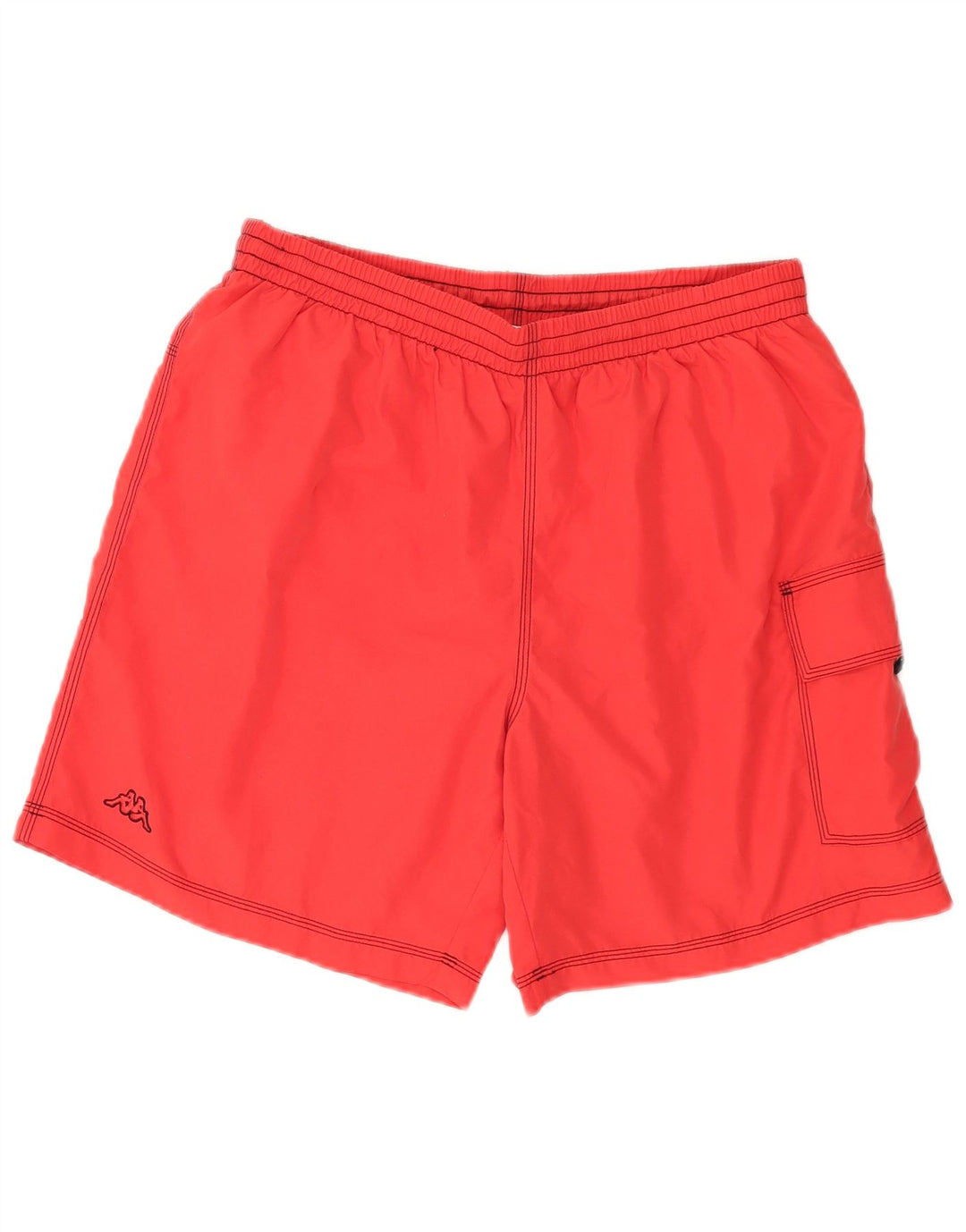 Kappa Short de bain homme 2XL rouge polyester