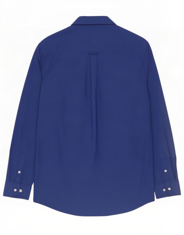 Chaps Chemise Garçon 15-16 ans Bleu Marine Coton