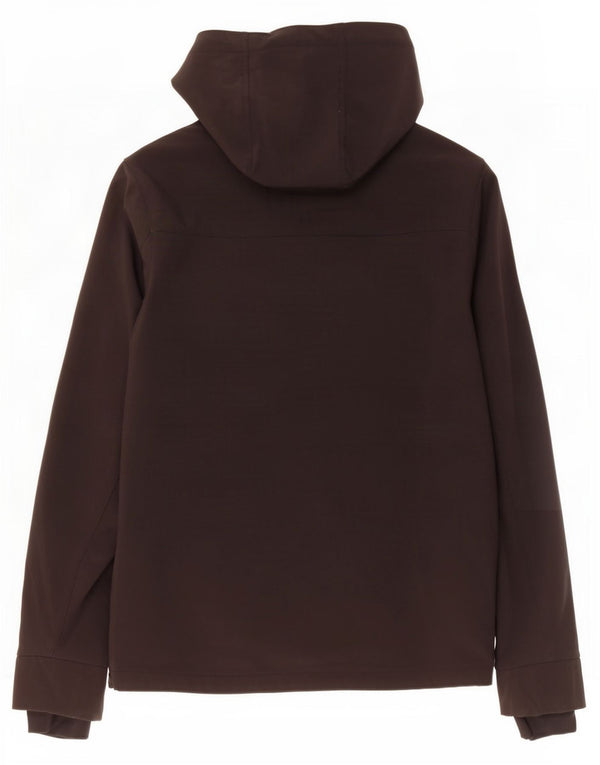 Superdry Veste coupe-vent à capuche pour hommes UK 36 Small Noir Polyester