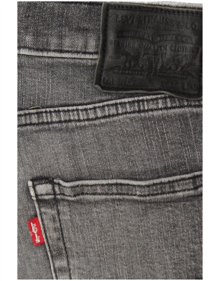 Levi's Jean 512 Slim Tapered Homme Gris Coton
