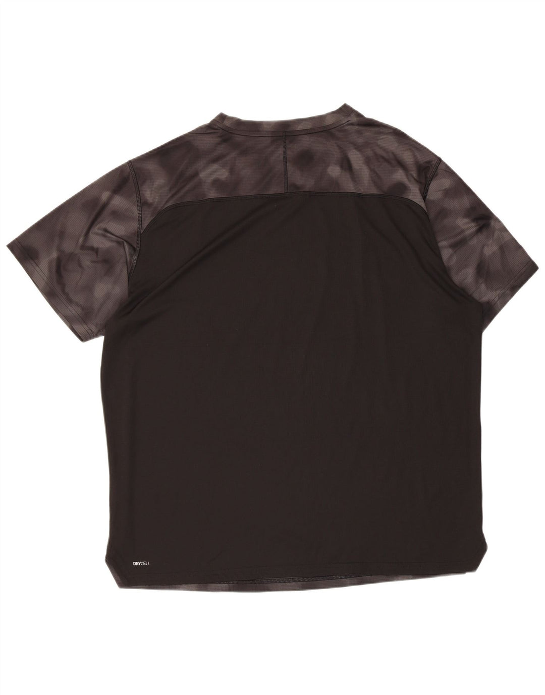 Puma T-Shirt Top XL Homme Gris Camouflage Polyester