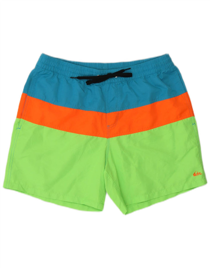 QUIKSILVER Short de Bain Homme Large Multicolore Colourblock Polyester