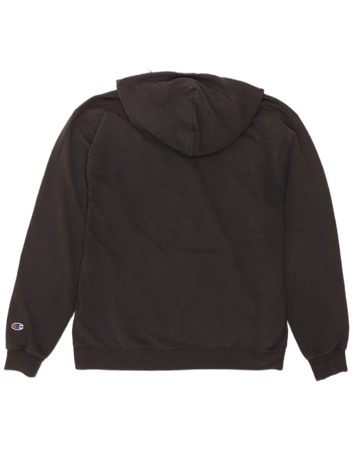 Champion Pull à capuche graphique pour hommes, grand, noir