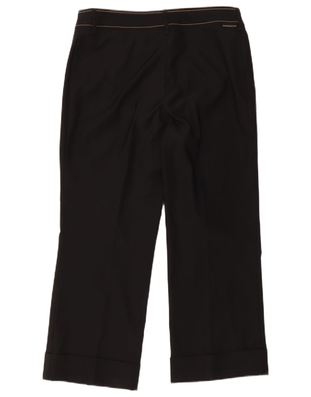 Gianfranco Ferre Pantalon court pour femme IT 40 Small W26 L24 Noir