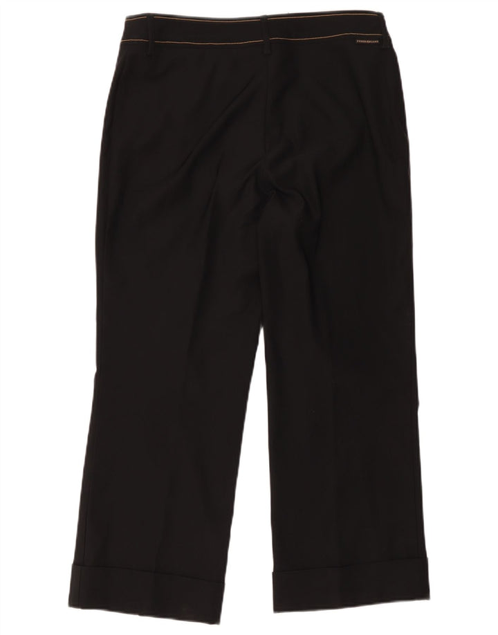 Gianfranco Ferre Pantalon court pour femme IT 40 Small W26 L24 Noir