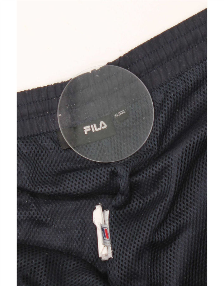 Fila Pantalon de survêtement homme XL bleu marine polyester