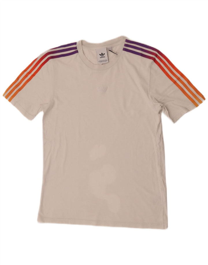 Adidas T-Shirt Homme Haut Petit Coton Blanc
