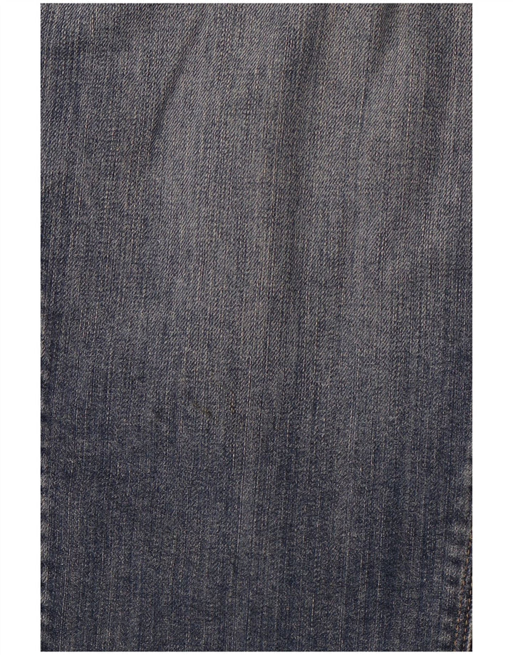 LEE Veste en jean pour femme UK 10 Petit coton bleu marine