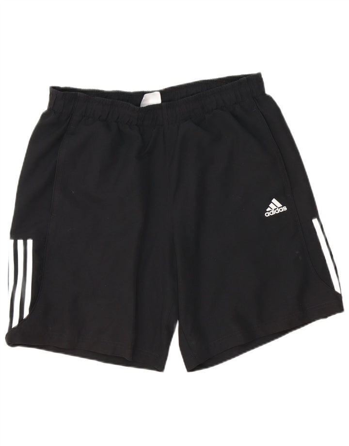 Adidas Short de sport pour homme Large Noir Polyester