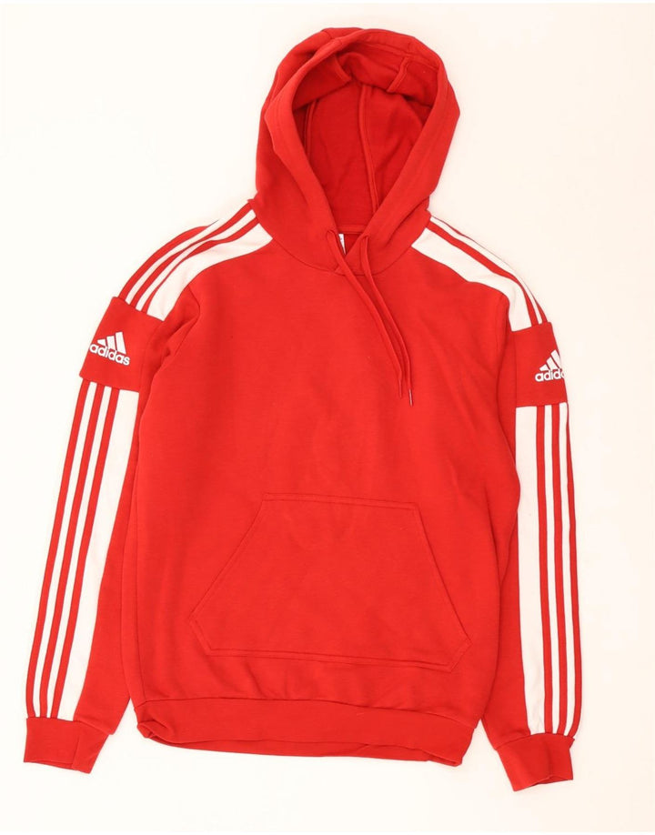 Adidas Pull à capuche pour homme Petit coton rouge