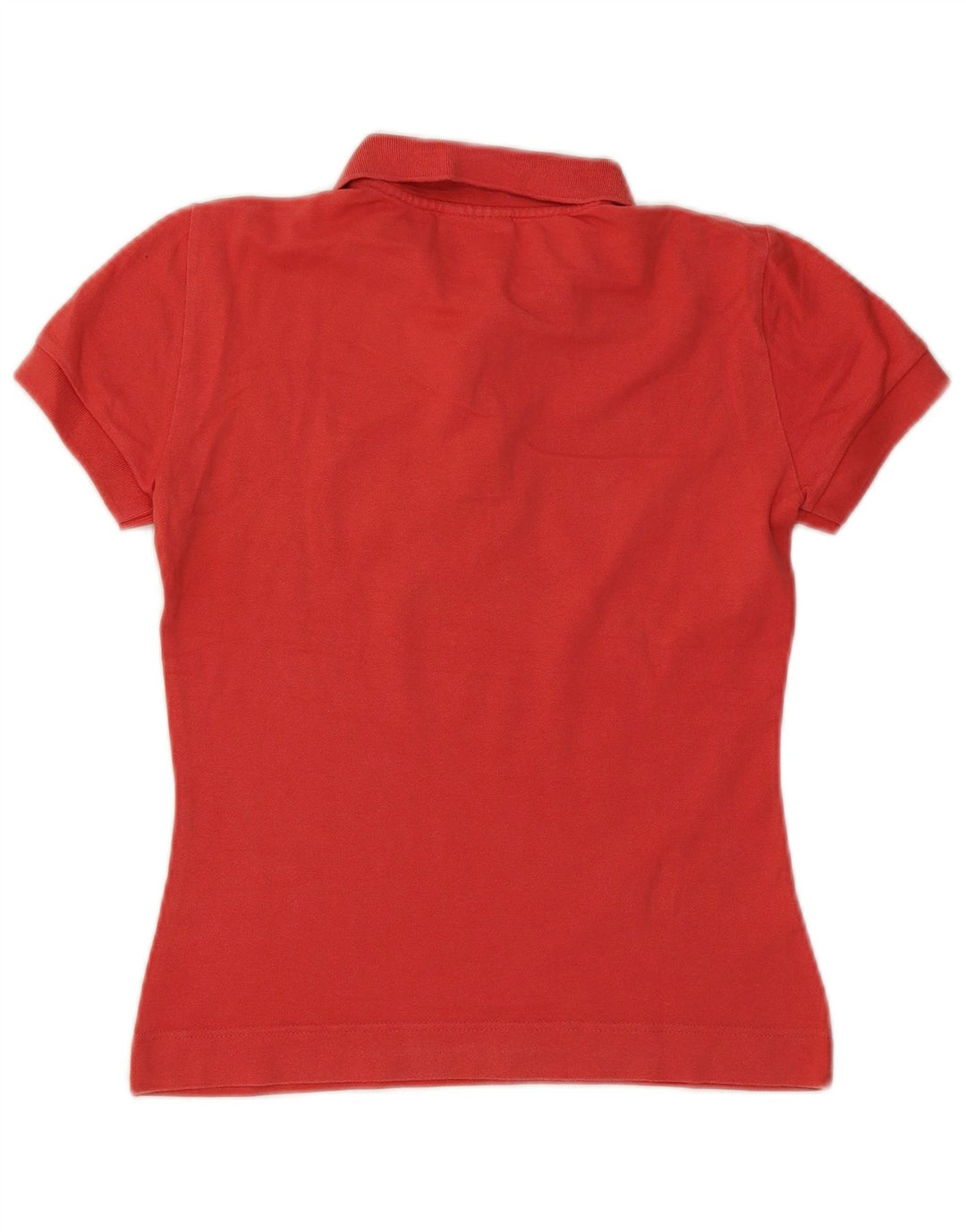 Lacoste Polo Femme Taille 38 Coton Rouge Moyen
