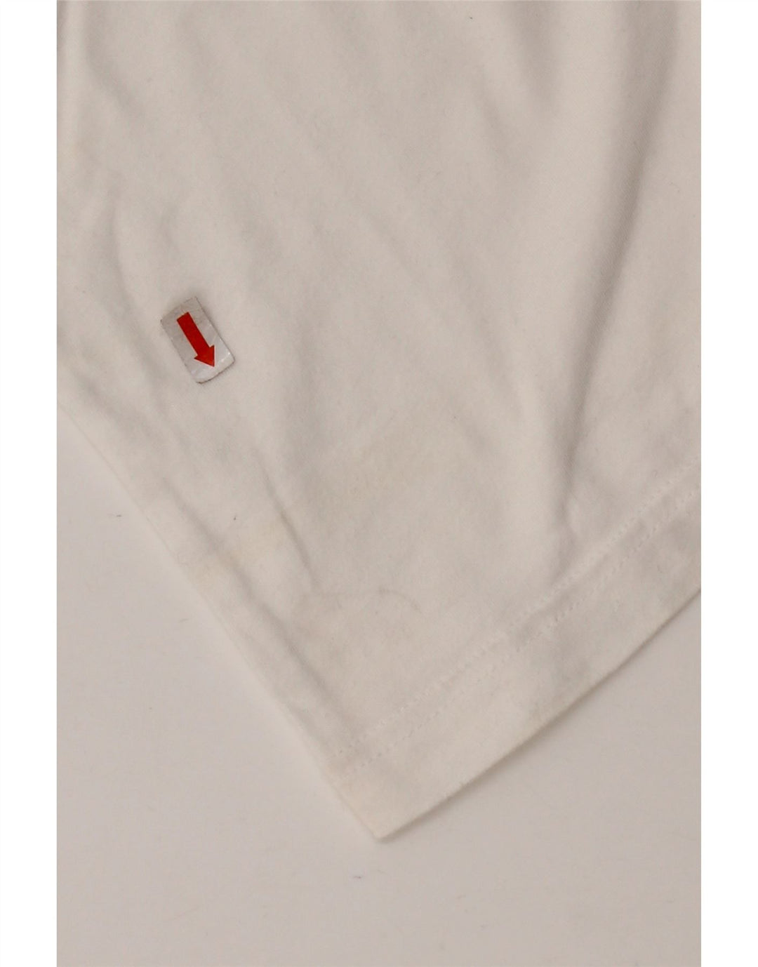 ADIDAS T-Shirt Femme UK 8/10 Petit Blanc Coton