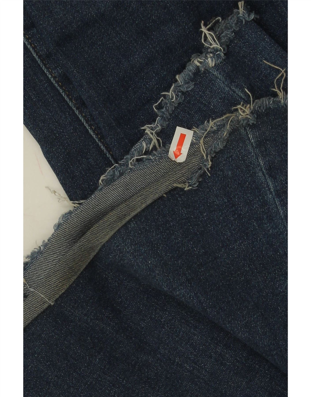 Levi's Jean Évasé Taille Haute W25 L32 Femme Bleu Marine Coton