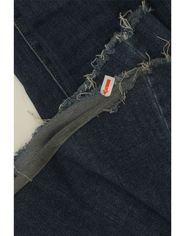Levi's Jean Évasé Taille Haute W25 L32 Femme Bleu Marine Coton
