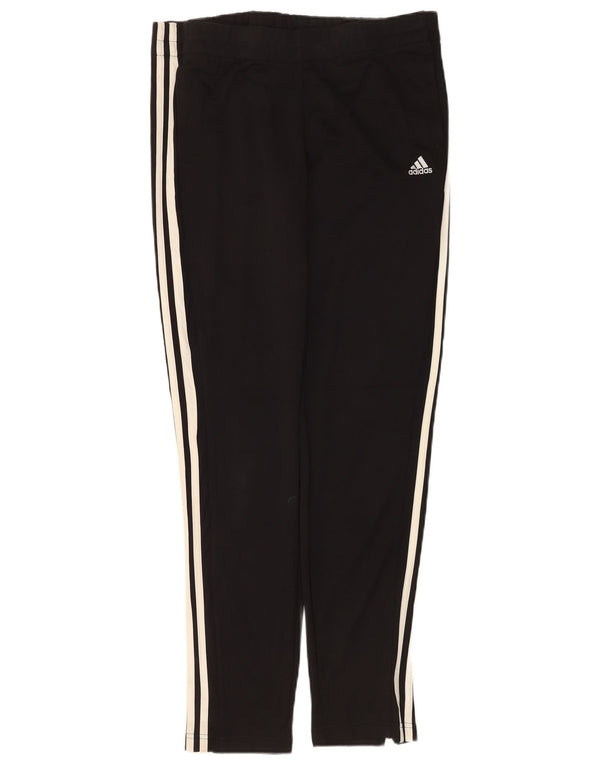 Adidas Pantalon de survêtement Climalite pour femme UK 12/14 Noir Moyen Polyester