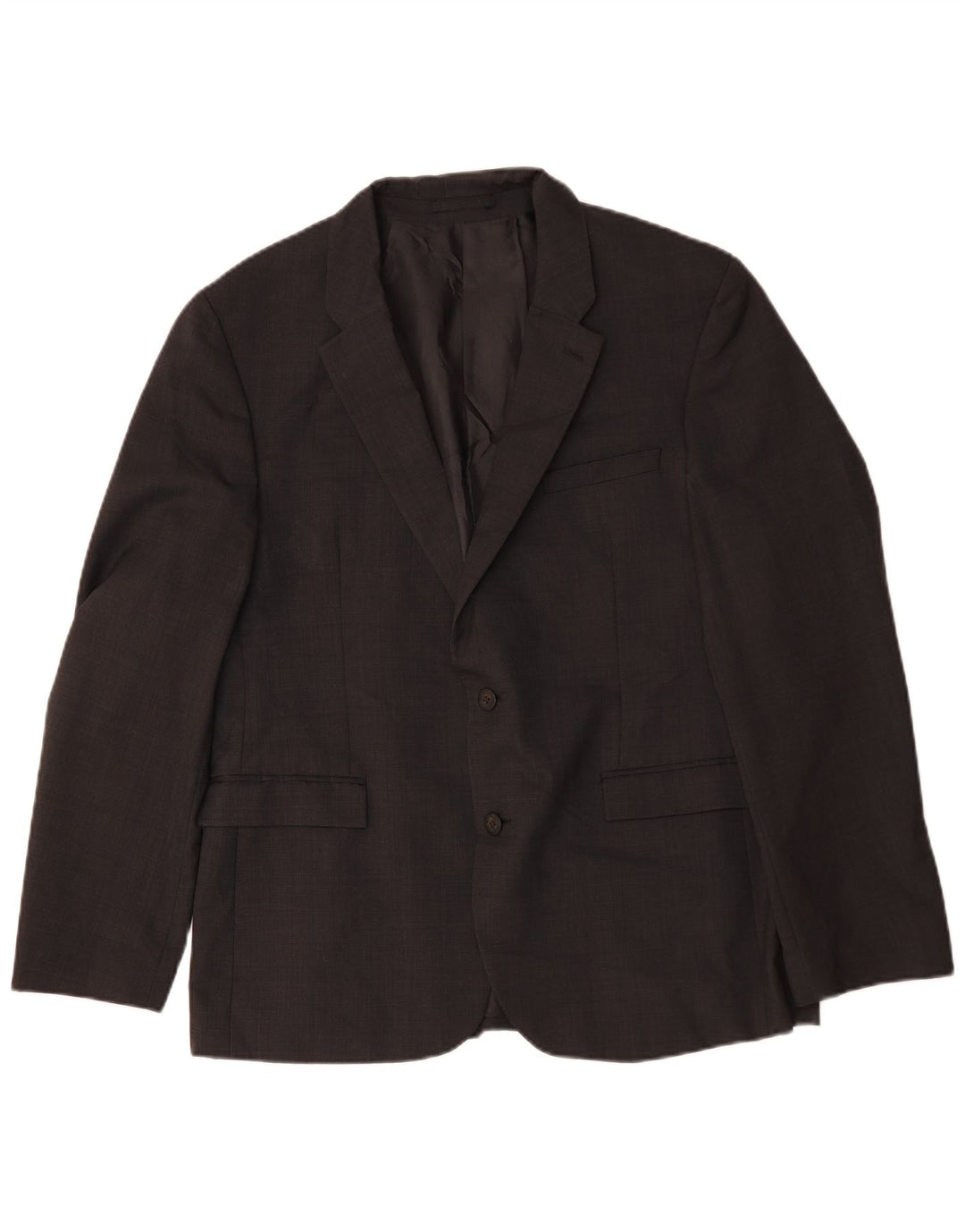 Marks & Spencer Veste blazer autographe à 2 boutons pour homme UK 44 XL Laine noire