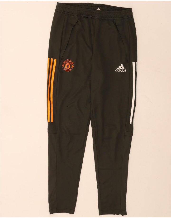 Adidas Pantalon de Survêtement Manchester United Homme Kaki Moyen Polyester