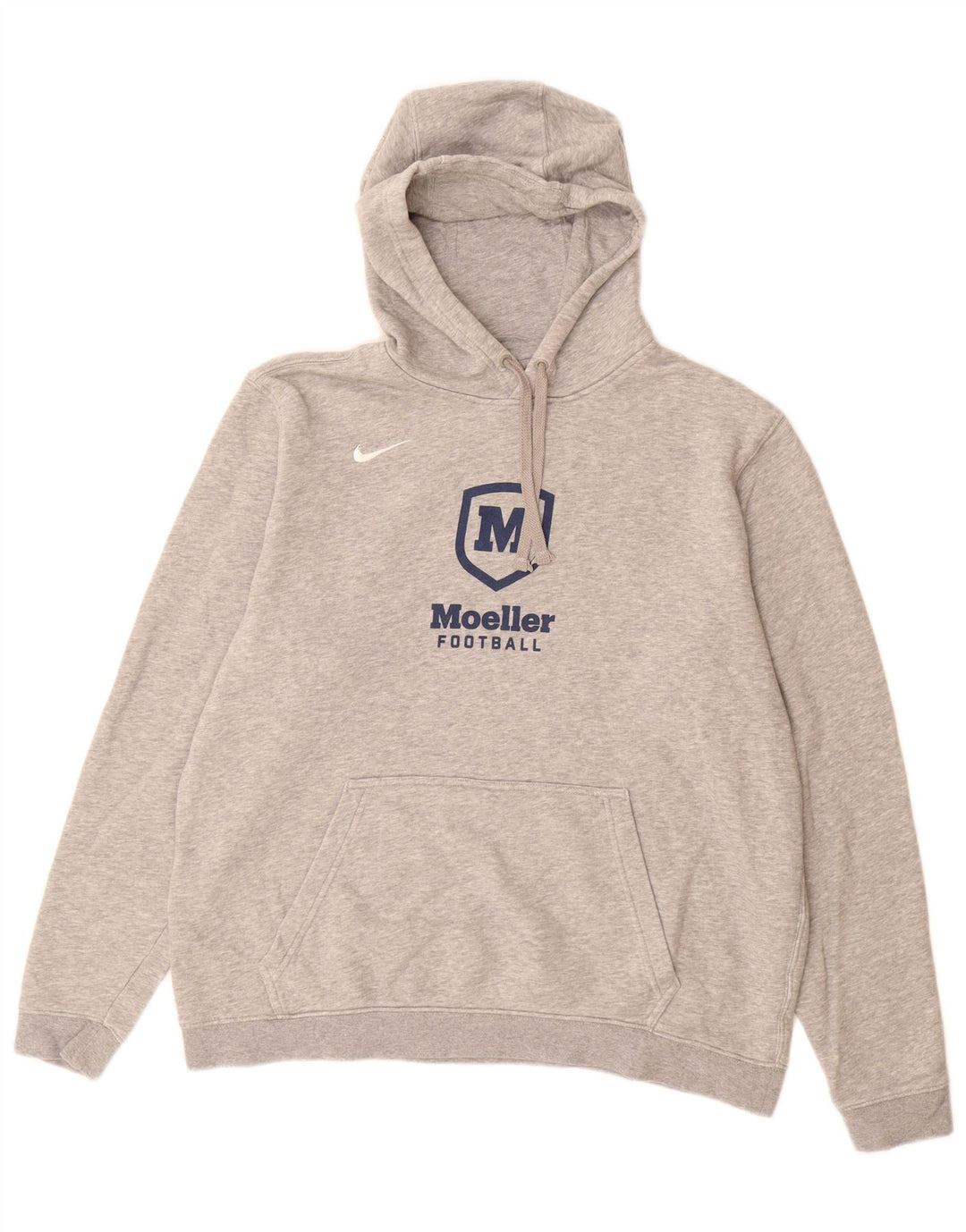 NIKE Pull à capuche Moeller Graphic pour homme en coton gris Taille L